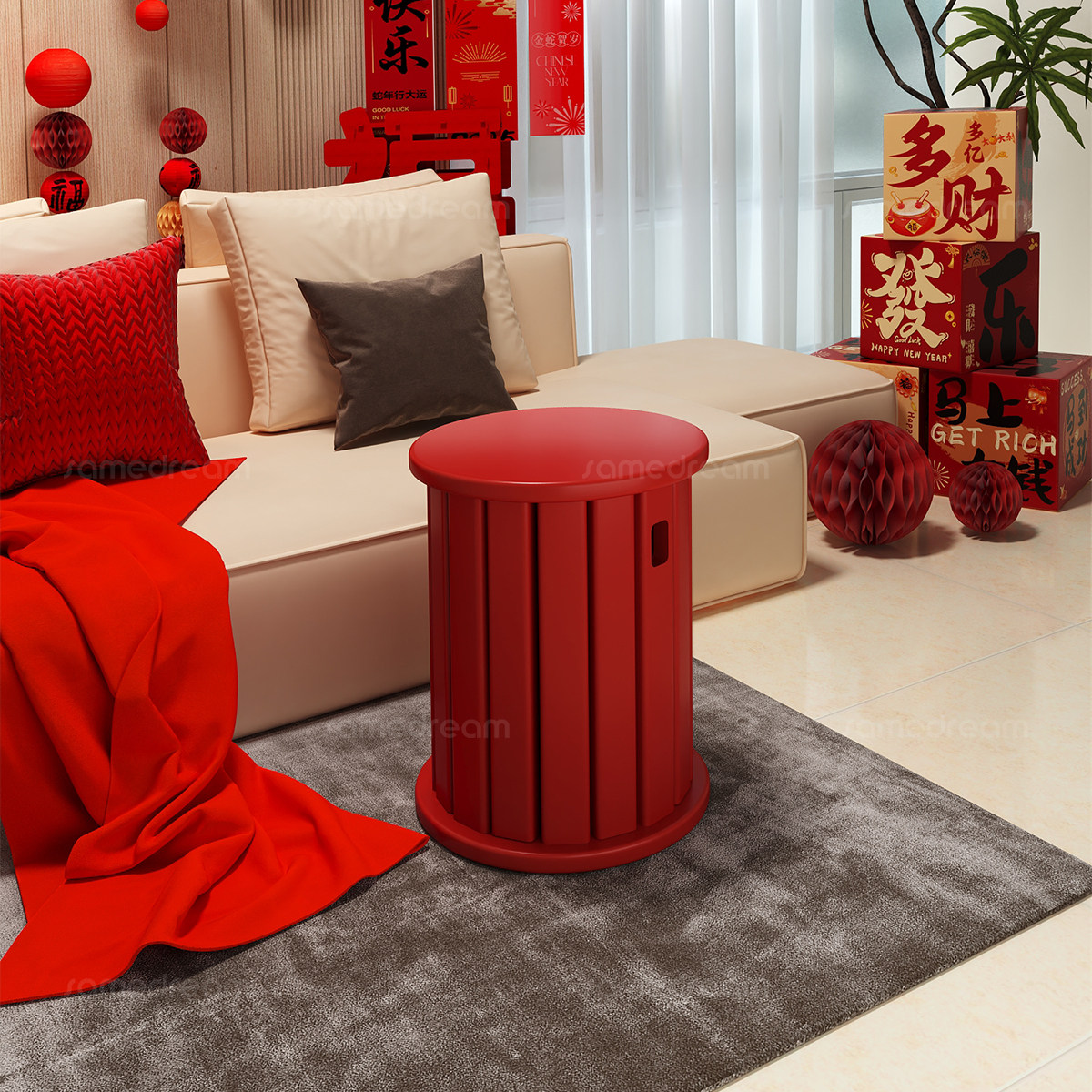 实木叠叠凳新年乔迁新居餐桌家用可叠放结婚组合圆矮凳待客高凳子,住宅家具,其它凳子,淘宝优惠券,粉丝福利购,淘宝优惠卷