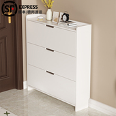 柜玄关柜极窄鞋 超薄款 家用门口翻斗入户柜门厅鞋 柜窄款 架大容量 鞋