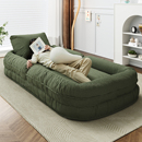三梦懒人沙发可躺可睡人类狗窝可折叠卧室小沙发榻榻米沙发床两用