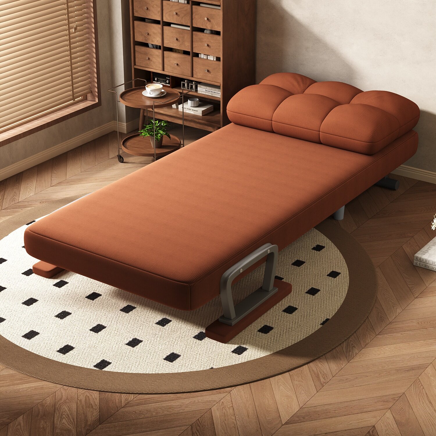 折叠床可移动沙发两用单人多功能小户型客厅卧室家用折叠沙发床