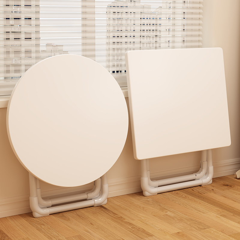 家用简易桌子小户型出租屋圆桌