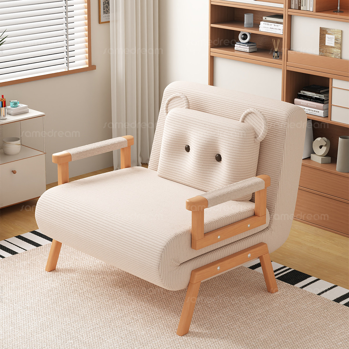 沙发床折叠两用一体单人小户型客厅多功能折叠床2026新款可长期睡