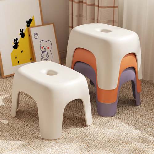儿童塑料小矮凳可叠摞换鞋凳