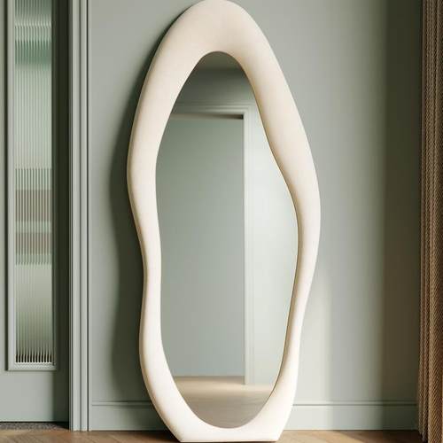 网红家用ins风不规则落地穿衣镜