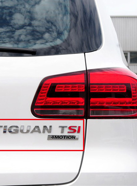 途观 新途观 四驱标 4驱 4MOTION TSI 上海大众标志后字标后字牌