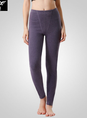 犇业秋冬女修身双面磨毛中厚秋裤加肥打底裤保暖长裤Q9406 Q9405