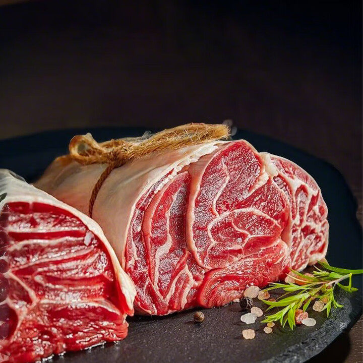 绝世澳洲和牛M6-7原切无添加金钱腱芯冷冻牛肉谷饲牛肉