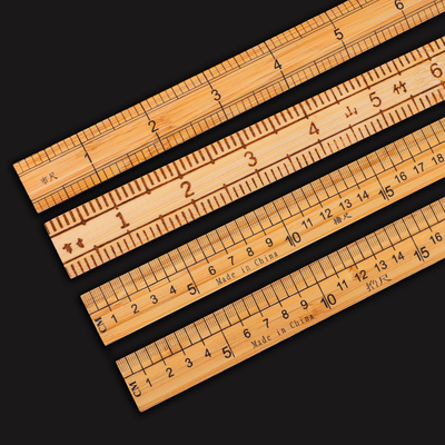 家用竹尺刻度尺服装裁缝工具