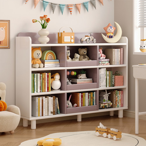 实木生态书架儿童阅读置物架