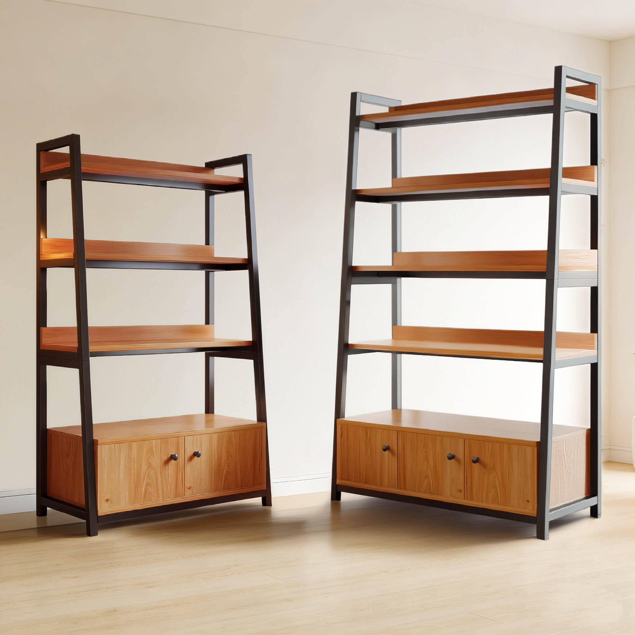 货架置物架落地多层收纳架带柜门家用多功能储物产品陈列展示柜子,住宅家具,搁板/置物架/家用陈列架,淘宝优惠券,粉丝福利购,淘宝优惠卷