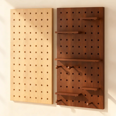 【北欧风ENF板】实木洞洞板定制