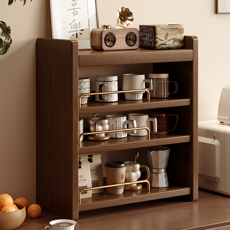 [全橡胶木整装发货]杯子收纳架