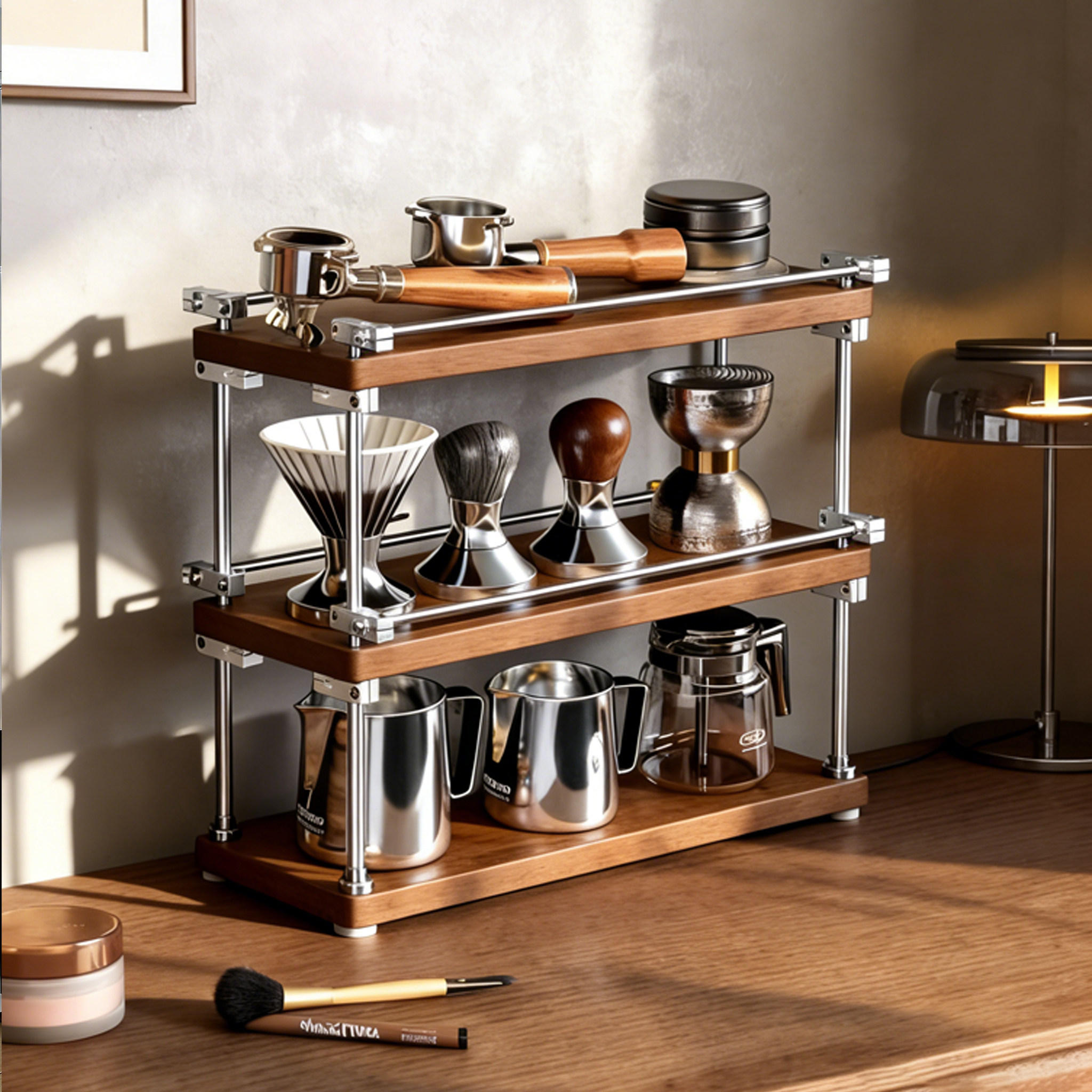 实木杯架中古风光轴置物架咖啡角收纳架餐桌餐边柜马克杯放置架,家庭/个人清洁工具,杯架,淘宝优惠券,粉丝福利购,淘宝优惠卷