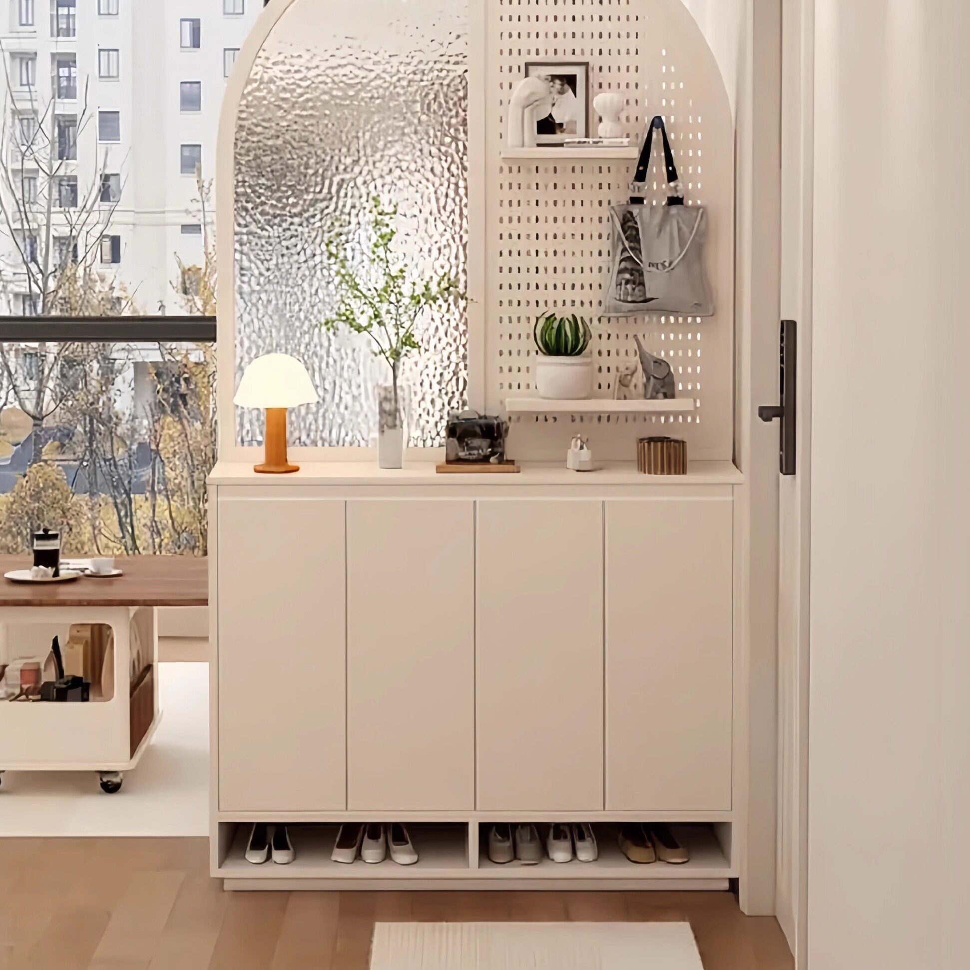 隔断鞋柜家用门口玄关一体室内客厅2025新款隔断柜入户收纳储物柜,住宅家具,鞋柜,淘宝优惠券,粉丝福利购,淘宝优惠卷