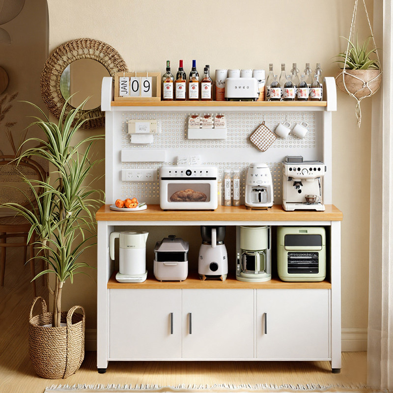 餐边柜厨房置物架多功能切菜工作台桌子多层家用一体靠墙储物架子,厨房/烹饪用具,厨房置物架/置物柜/角架,淘宝优惠券,粉丝福利购,淘宝优惠卷