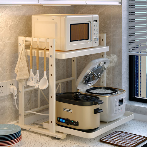 全网热销万件升级抽拉微波炉架子