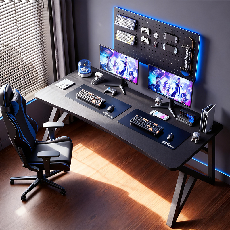 加粗桌腿特厚桌面家用电脑桌