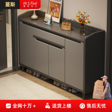 鞋柜家用门口入户收纳柜一体靠墙2025新款室内大容量储物实木鞋架
