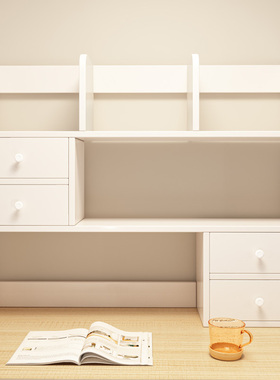 书架桌面置物架客厅简易书桌收纳多层架子办公室卧室桌上小型书柜