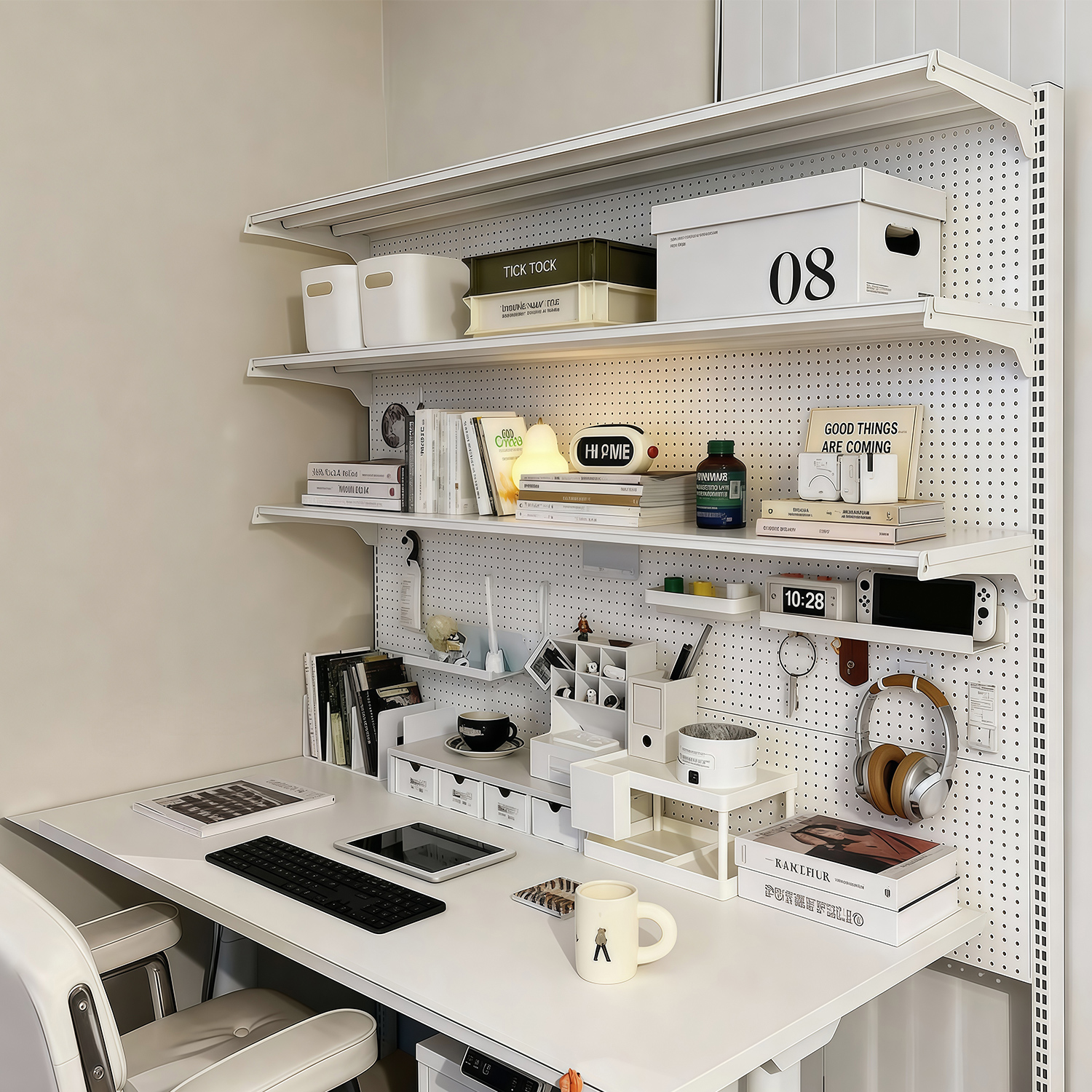 免打孔/不伤墙/加粗钢架/加厚力臂/层板可调