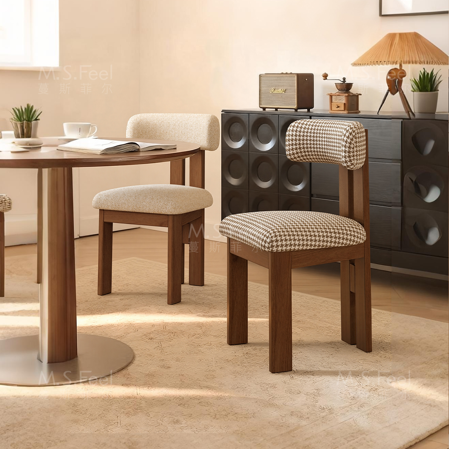 【央妈推荐】FAS级实木整装餐椅