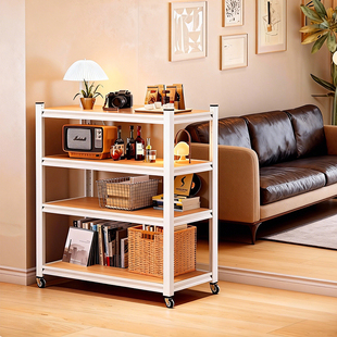 钢制置物架书架儿童绘本架家用客厅隔断收纳储物架落地靠墙展示架