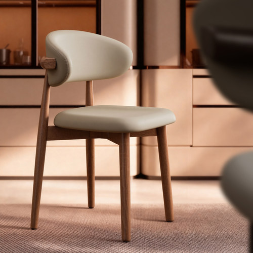 全网热销数万！实木软包餐椅