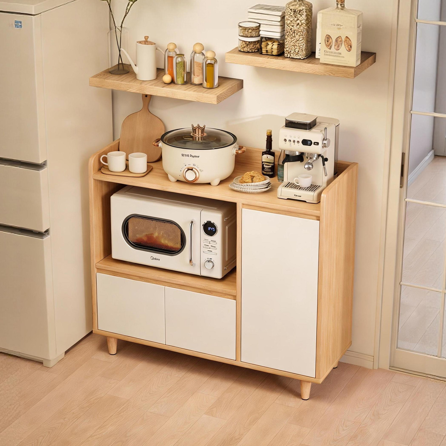 餐边柜靠墙一体客厅北欧置物柜子储物柜斗柜玄关柜茶水柜客厅厨房,住宅家具,餐边柜,淘宝优惠券,粉丝福利购,淘宝优惠卷