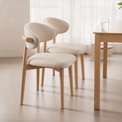 奶油风餐椅全网高颜值高销量！