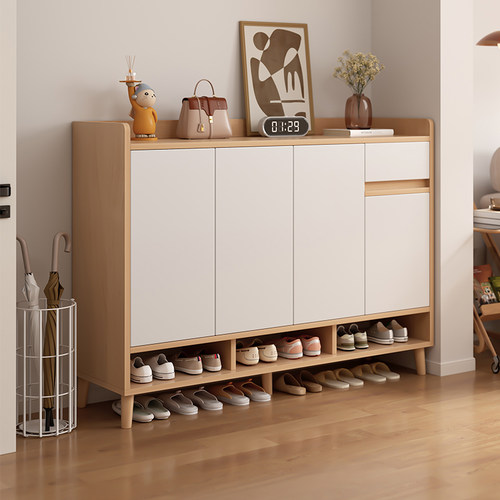 终身质保【送货上门装】实木鞋柜