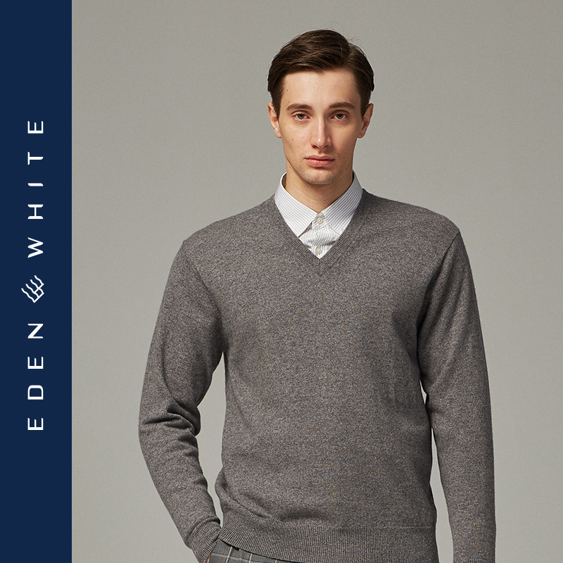 圣雪绒100%山羊绒针织衫贴身保暖