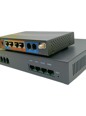 6外线FXO-32个SIP分机(6进32出)网络程控IP电话交换机自动总机IVR通话广播语音转接代接抢接64外呼权限IP-PBX