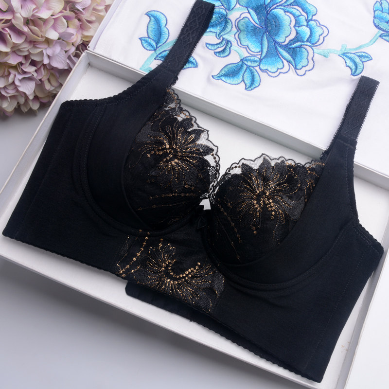 新品无海绵薄款透气聚型文胸罩