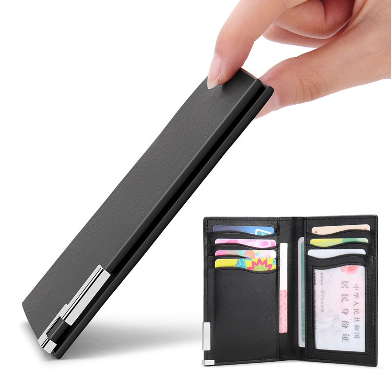 简约超薄高档卡包真牛皮男小巧卡夹多卡位女潮牌卡片包套个性创意