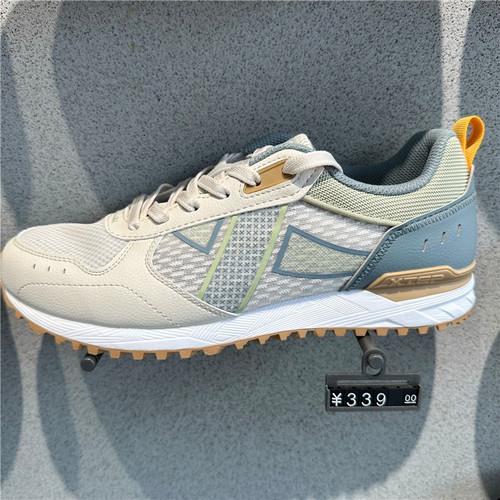 特步运动鞋男2023夏季新款透气轻便跑步鞋复古阿甘鞋977219320021