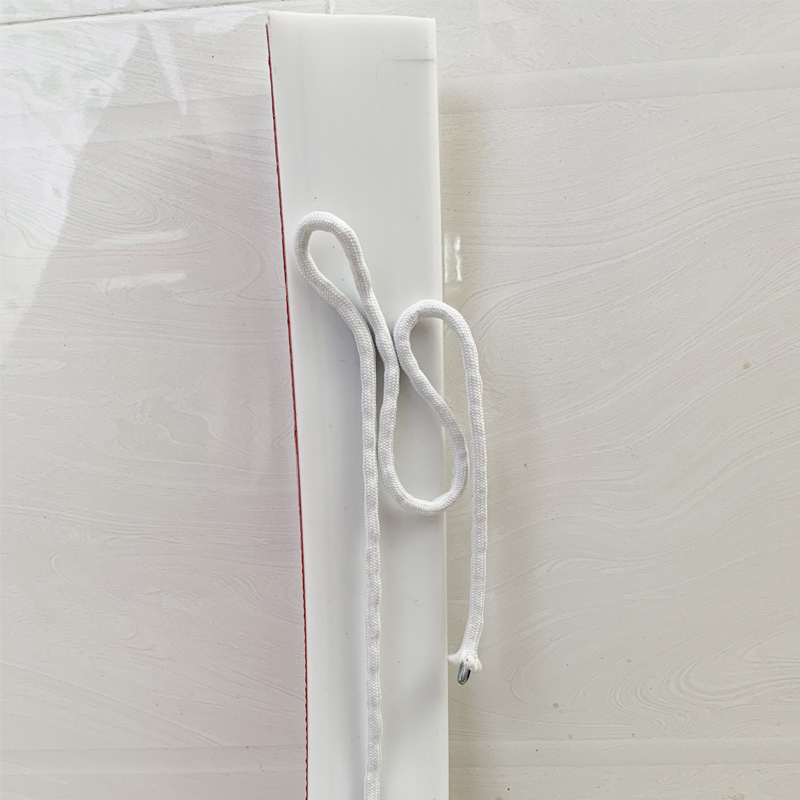 浴帘磁性金属线配合磁性挡水条使用 吸附力强