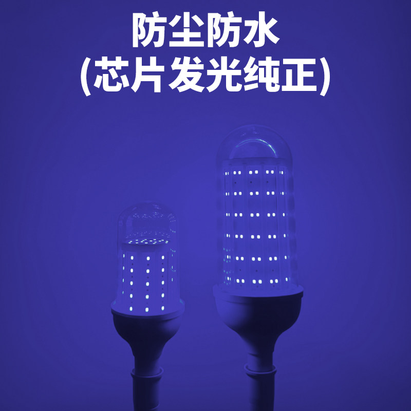 荧翊蓝紫光诱虫防水led灯泡户外