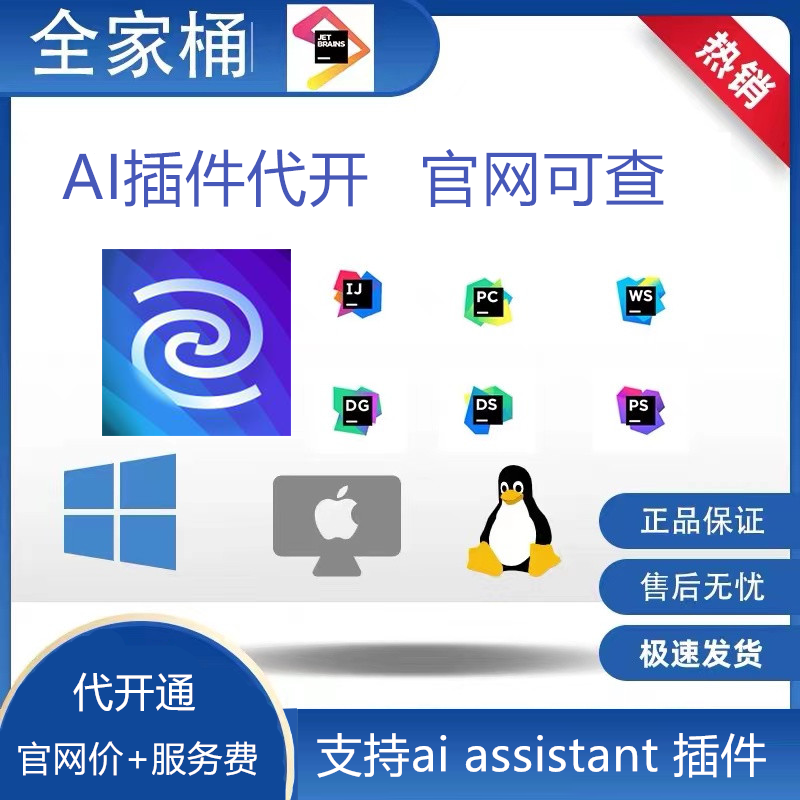 1年有效期ai assistant插件现成共享账号带全家桶 官网
