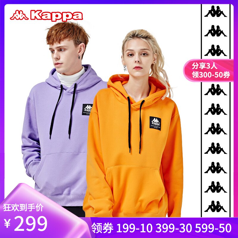KAPPA卡帕背靠背情侣男女款运动卫衣休闲套头帽衫长袖K08Y2MT22M|ruв категории спортивный костюм/досуг одежды, спортивный свитер/свитер - от Buy2taobao.com для оказания профессиональной услуги покупки агента Taobao
