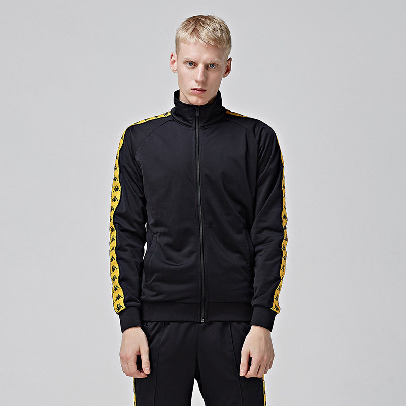 KAPPA卡帕背靠背串标情侣男女卫衣卫裤立领时尚潮套装K08Y2WK61M|ruв категории спортивный костюм/досуг одежды, спортивный свитер/свитер - от Buy2taobao.com для оказания профессиональной услуги покупки агента Taobao