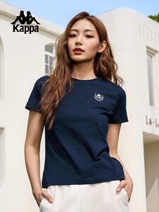 卡帕短袖女简约时尚休闲t恤