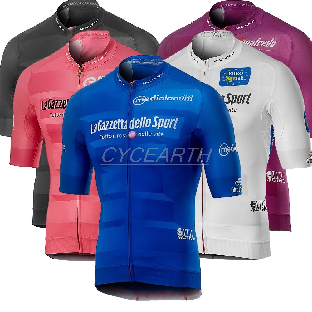 Tour de ITALY ITALIA 2019 Cycling Jerseys Summer Short Slee