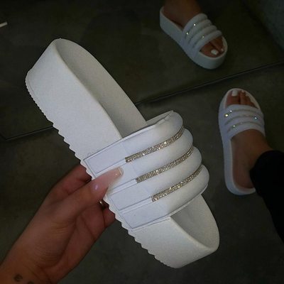 2020 Summer Women Platform Bath Slippers Wedge Sandals Beac