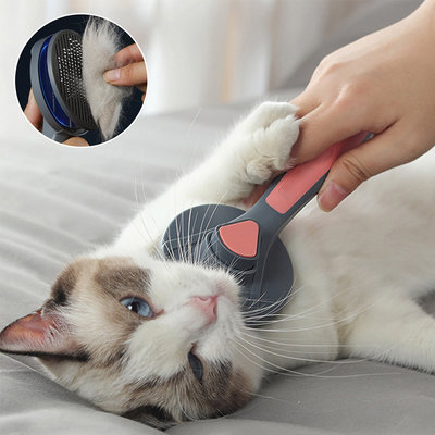 Cat Brush Comb Pet Hair Removes Comb For Cat Dog Grooming Ha