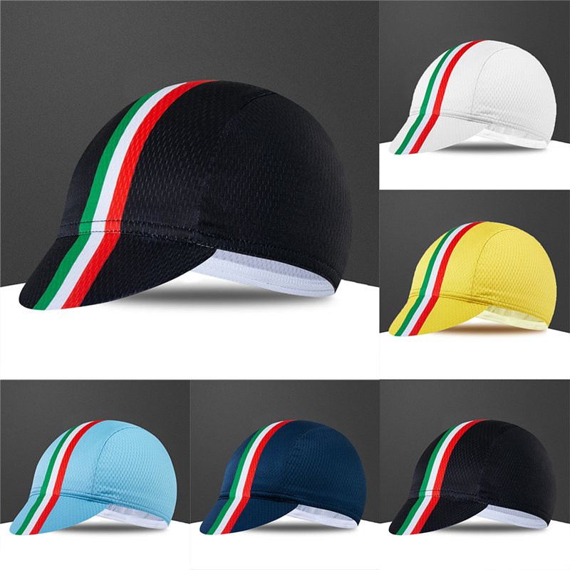 Italy Flag Quick Dry Cycling Cap Mountain Bike Race Hat Bicy