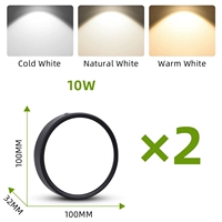 Cold White+Type B 10W Black