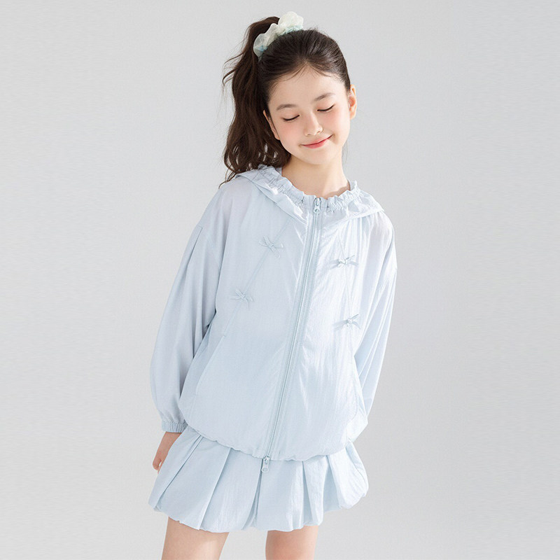 2026新款女童轻薄透气防晒外套