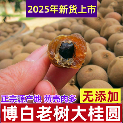 新货大桂圆干新果龙眼干带壳泡水肉厚自产无硫桂圆肉干500g