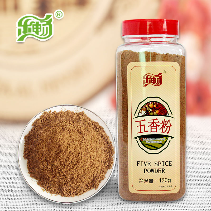 乐畅五香粉大瓶装420克调味煎炸卤灌肠蒸排骨肉烤鱼鸡虾调汁佐料