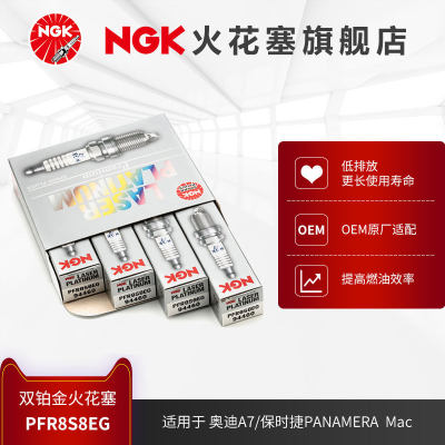 ngk双铂金支装奥迪a6l火花塞